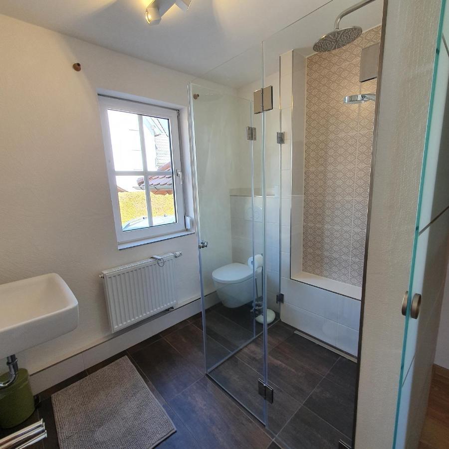 Alte Backstube - Ferienwohnung Huettenstube Und Ferienzimmer Auszeit Erkenbrechtsweiler Exterior foto